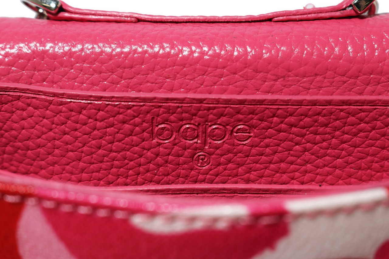 Сумка через плечо BAPE ABC Camo Micro Shoulder Bag Pink