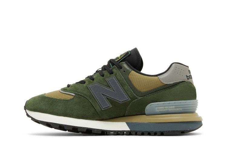 Кроссовки Stone Island x New Balance 574 Legacy 'Dark Green'
