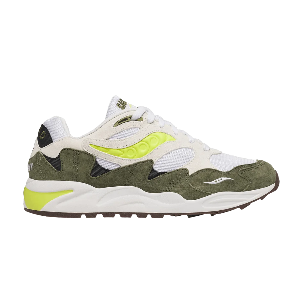 Krossovki-Saucony-Grid-Shadow-2-Essential-White-Green