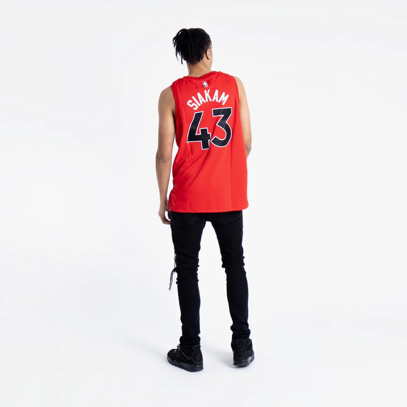2023-24-Toronto-Raptors-Pascal-Siakam-43-Swingman-Icon-Edition-Red-Jersey-4