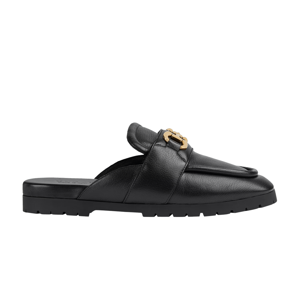Кроссовки Gucci Mule 'Horsebit - Black'