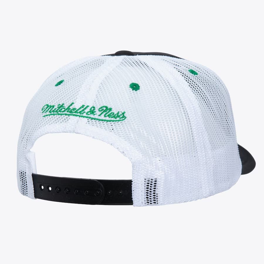 Mitchell-Ness-Black-Dallas-Stars-Sideline-Trucker-Snapback-Hat-1