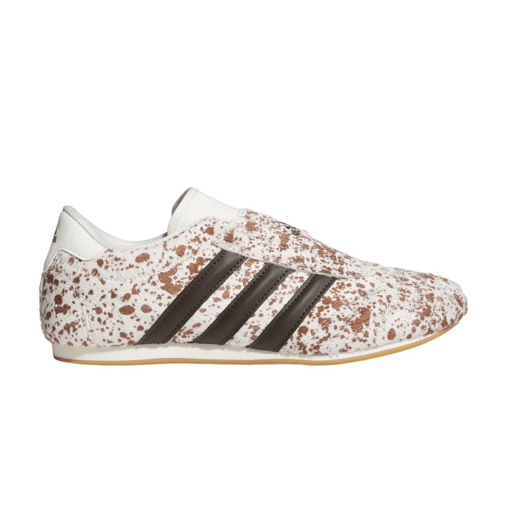 Кроссовки adidas Wmns Taekwondo 'Pony Print - Off White Dark Brown'