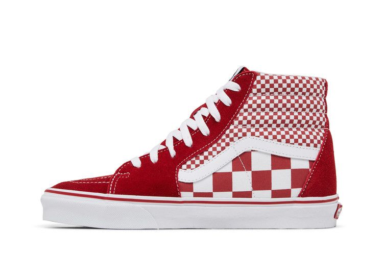 Vans Sk8-Hi 'Red Mix Checker'