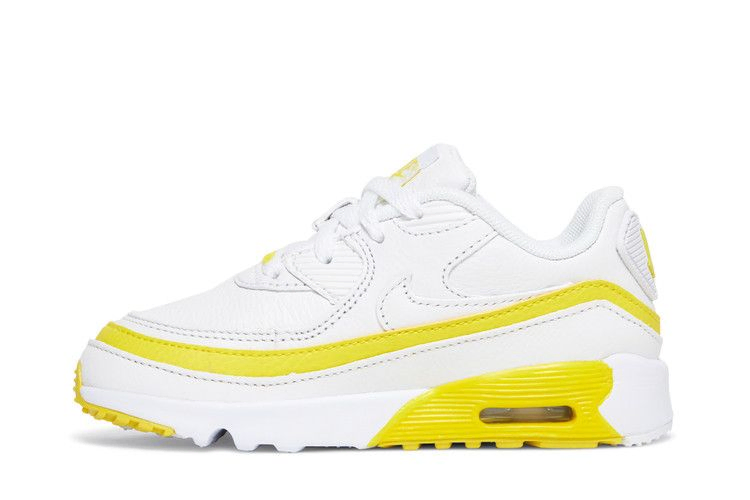 Кроссовки Undefeated x Nike Air Max 90 BT 'White Optic Yellow'