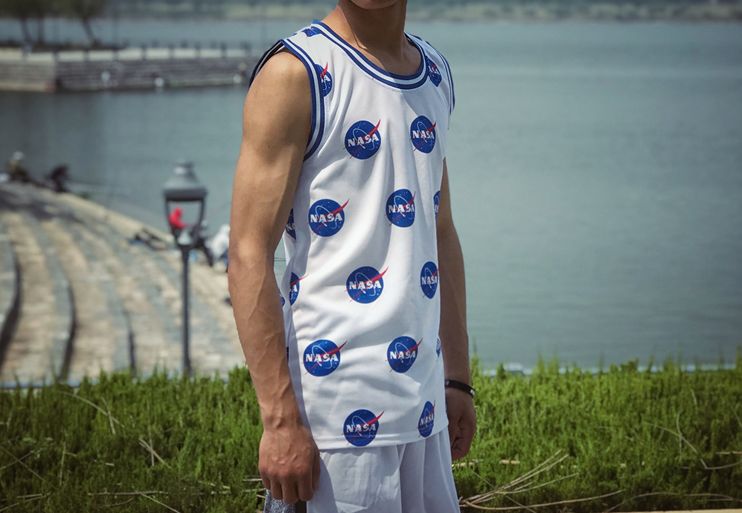 Спортивная майка NASA White Label Jersey by B20THER