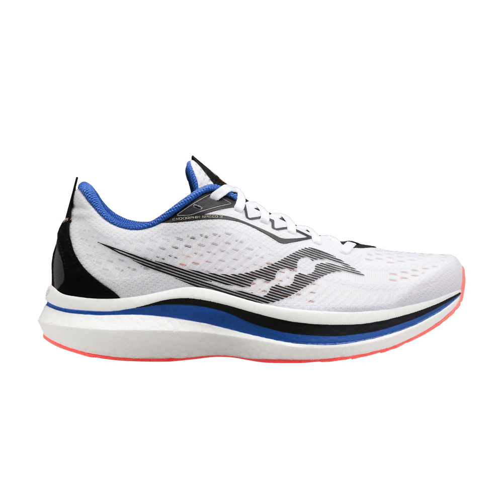 Кроссовки Saucony Endorphin Speed 2 'White ViZi'