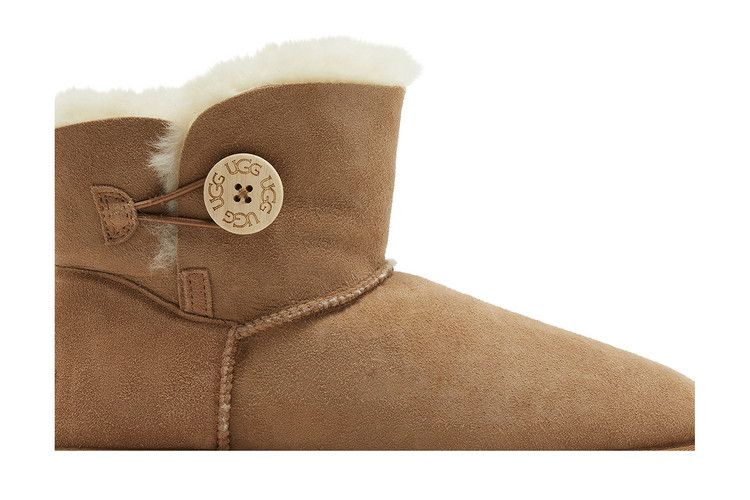 UGG Wmns Mini Bailey Button 2 Boot 'Chestnut'
