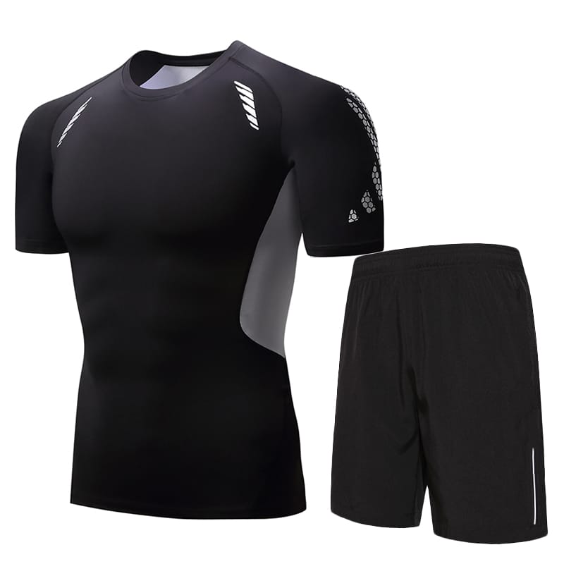 Компрессионный костюм Daiong White Tech T-shirt Set