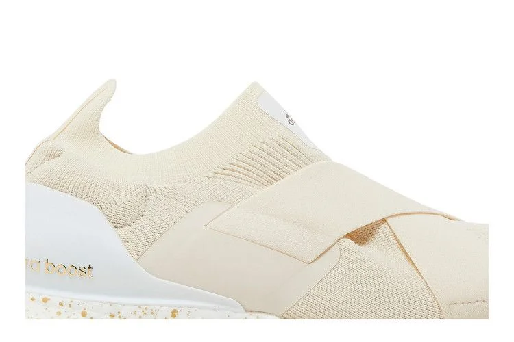 Кроссовки Adidas Wmns UltraBoost Slip-On DNA 'Wonder White Gold Metallic'