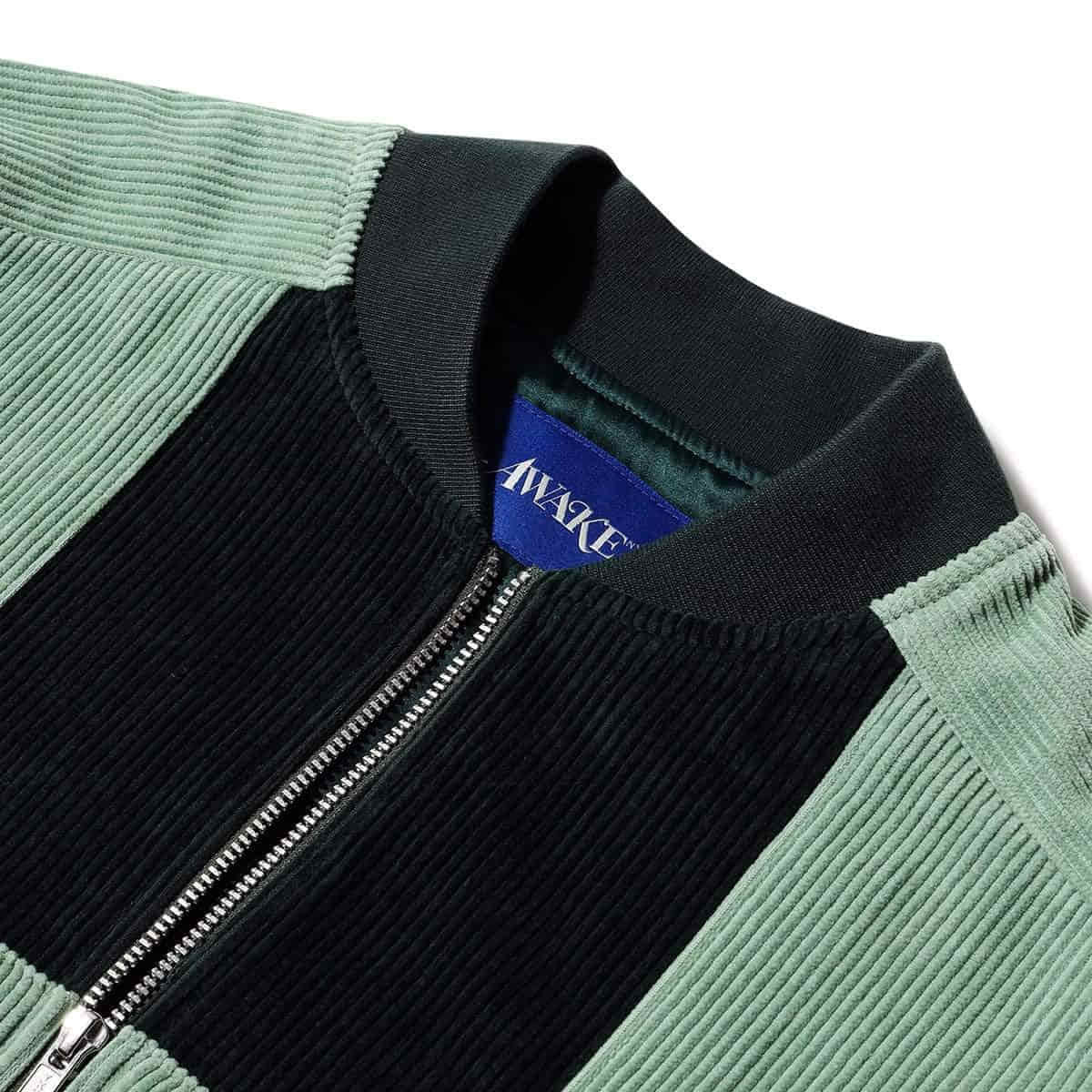 Куртка Awake Chenille Patch Corduroy Logo Jacket Green