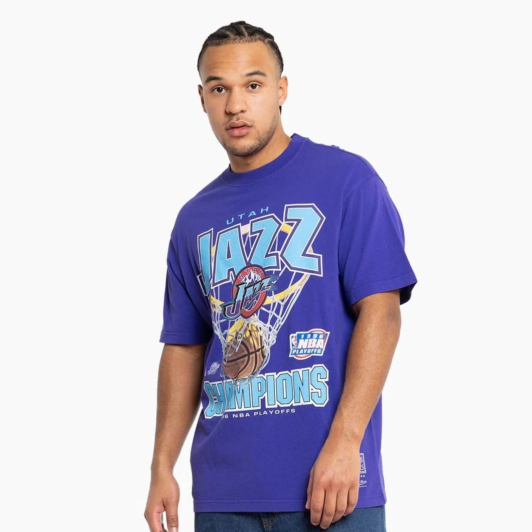 Футболка Mitchell & Ness Utah Jazz Nothin’ But Net Vintage T-Shirt