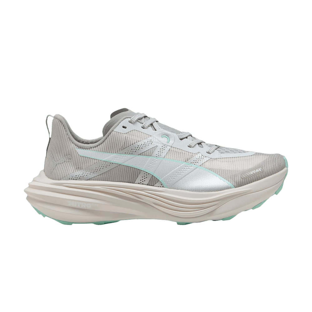 Кроссовки Puma Wmns Deviate Nitro Elite Trail 'Feather Grey Mint Melt'