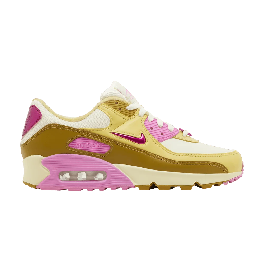 Krossovki-Nike-Wmns-Air-Max-90-SE-Dance-Bronzine-Pink