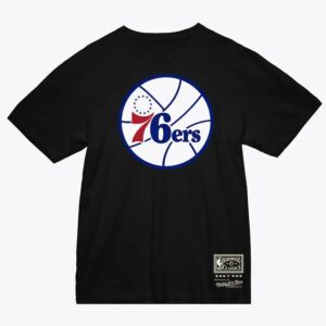 Mitchell-Ness-Black-Philadelphia-76ers-Team-Logo-T-Shirt-300x300