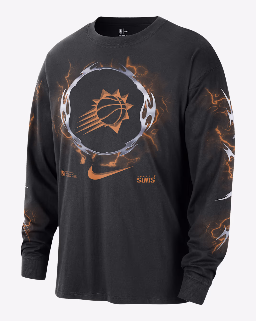 Мужской лонгслив Nike NBA Phoenix Suns Courtside Black