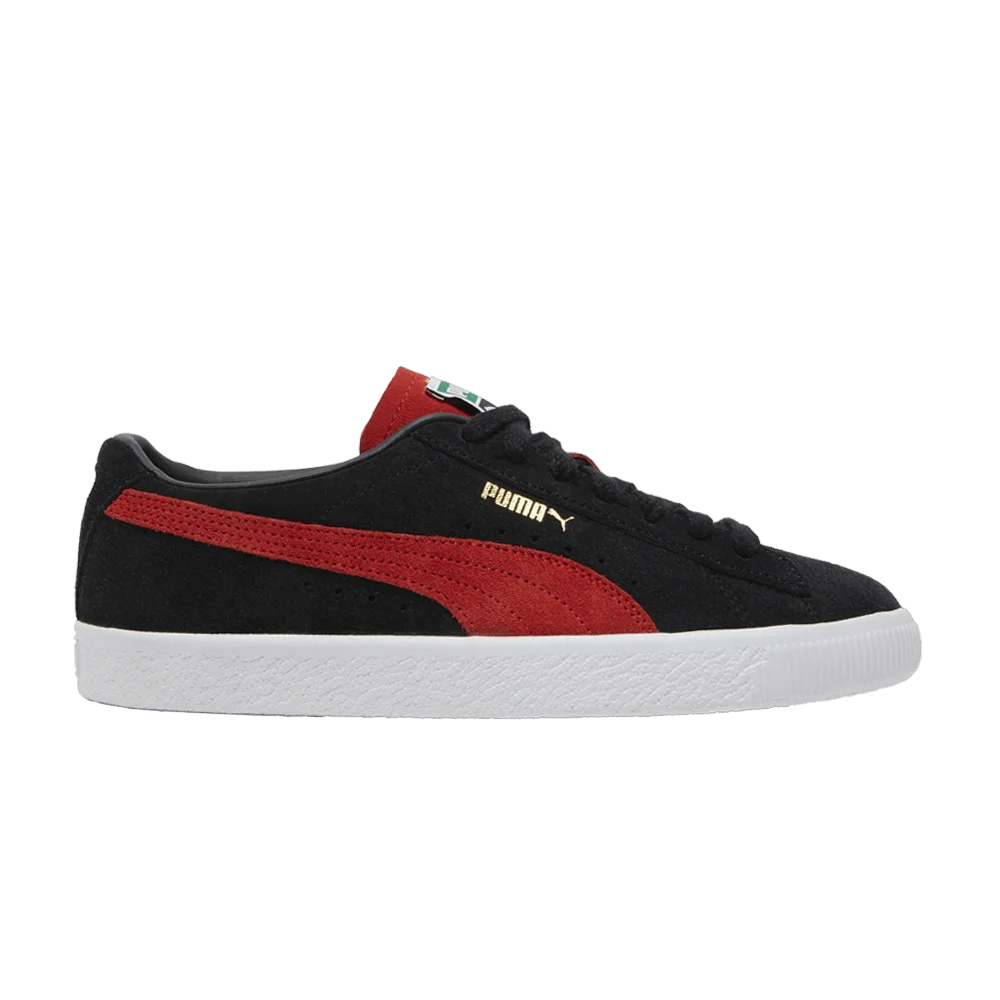 Krossovki-Puma-Suede-VTG-Teams-Black-Burnt-Red