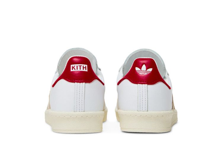 Кроссовки Kith x adidas Campus 80s 'Classics Program - White Red'