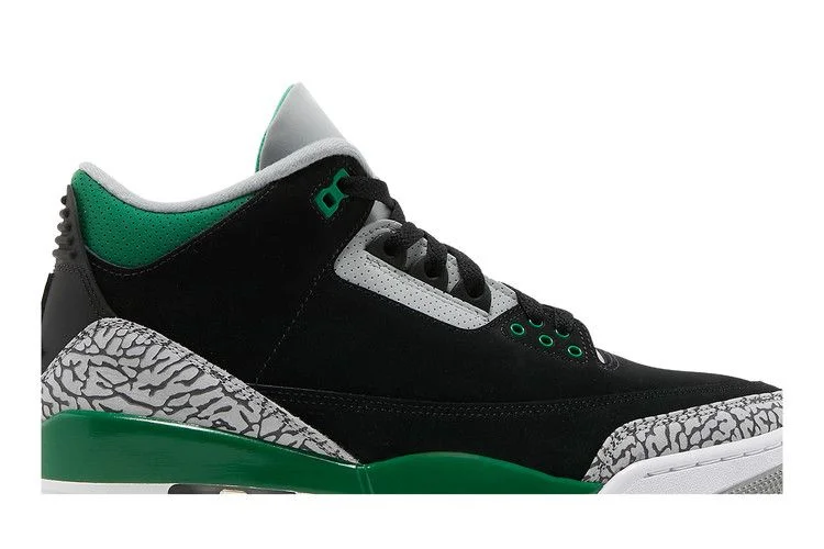 Кроссовки Air Jordan 3 Retro 'Pine Green'