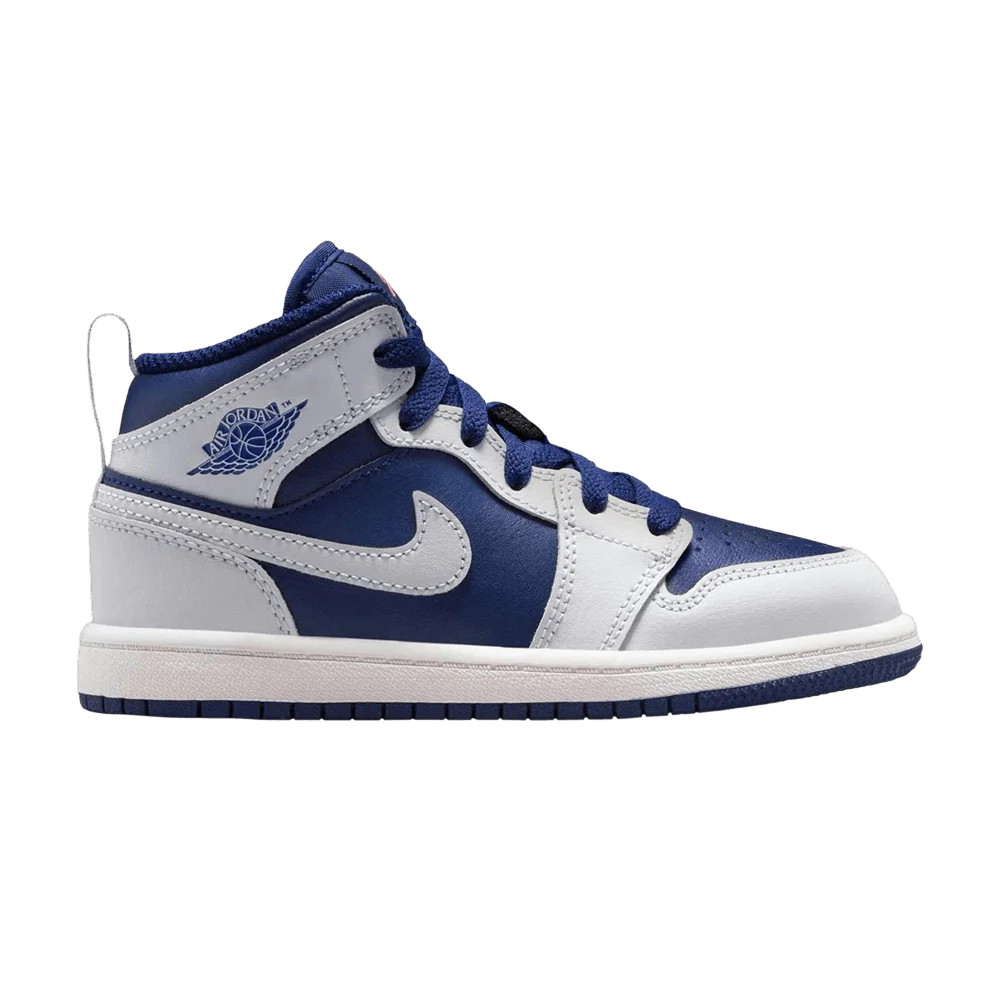 Krossovki-Air-Jordan-1-Mid-PS-Blue-Void