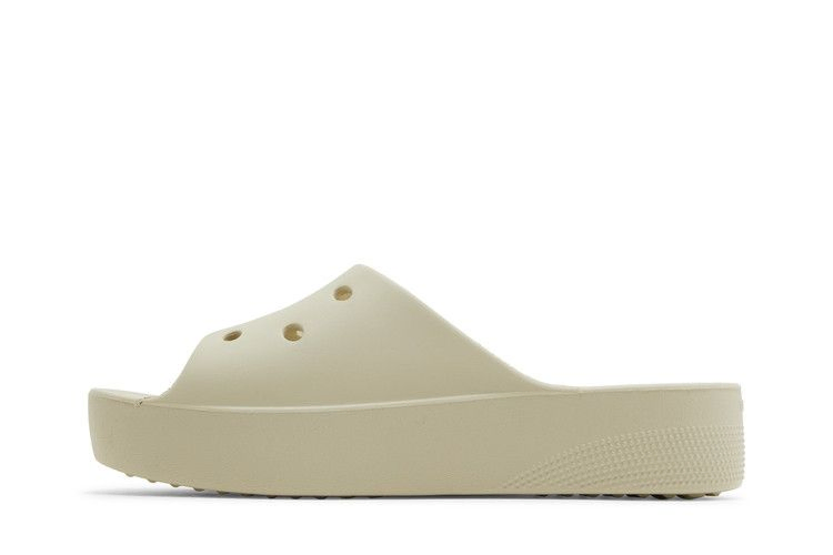 Кроссовки Crocs Wmns Classic Platform Slide 'Bone'