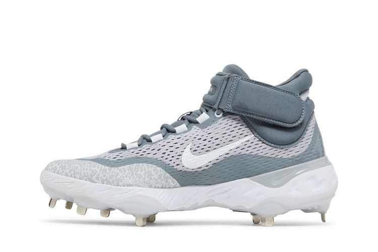 Кроссовки Nike Alpha Huarache Elite 4 Mid 'Wolf Grey White'