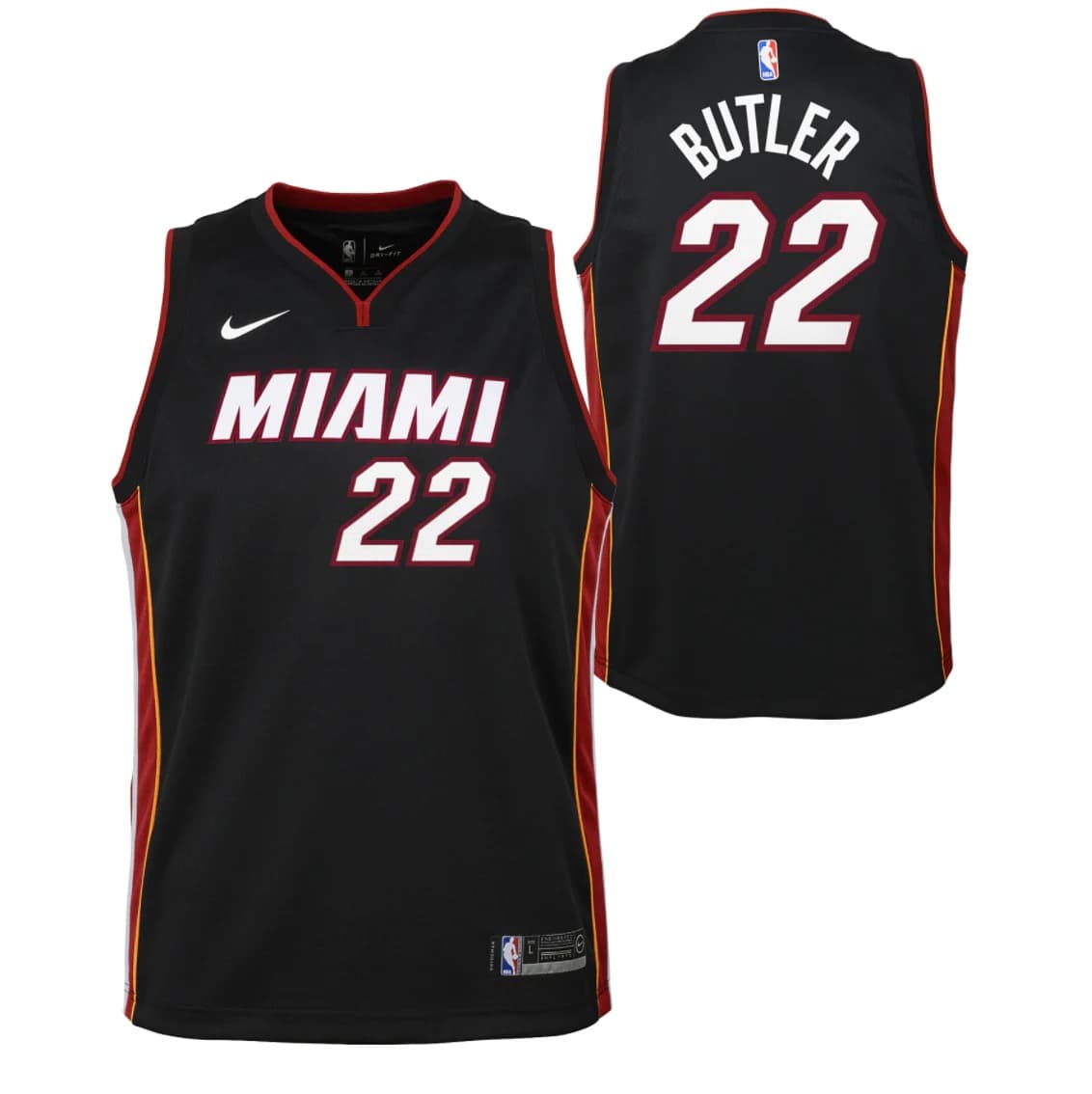 2022-23-Miami-Heat-Jimmy-Butler-22-Youth-Swingman-Icon-Edition-Black-Jersey-11