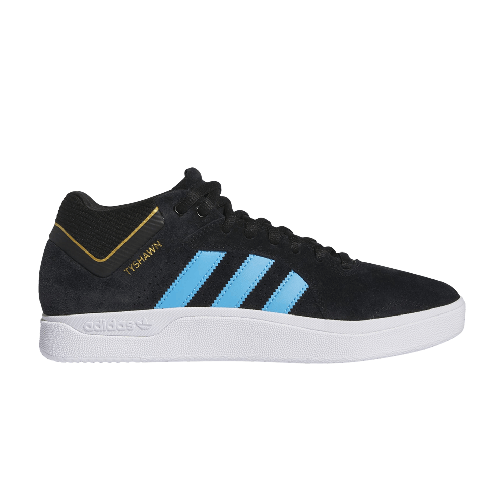 Кроссовки Adidas Tyshawn 'Black Blue Burst'