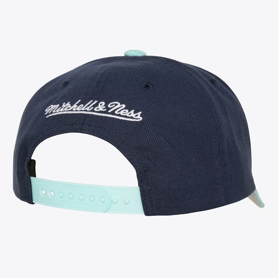 Бейсболка Mitchell & Ness Navy Seattle Kraken Cord Pro Snapback Hat
