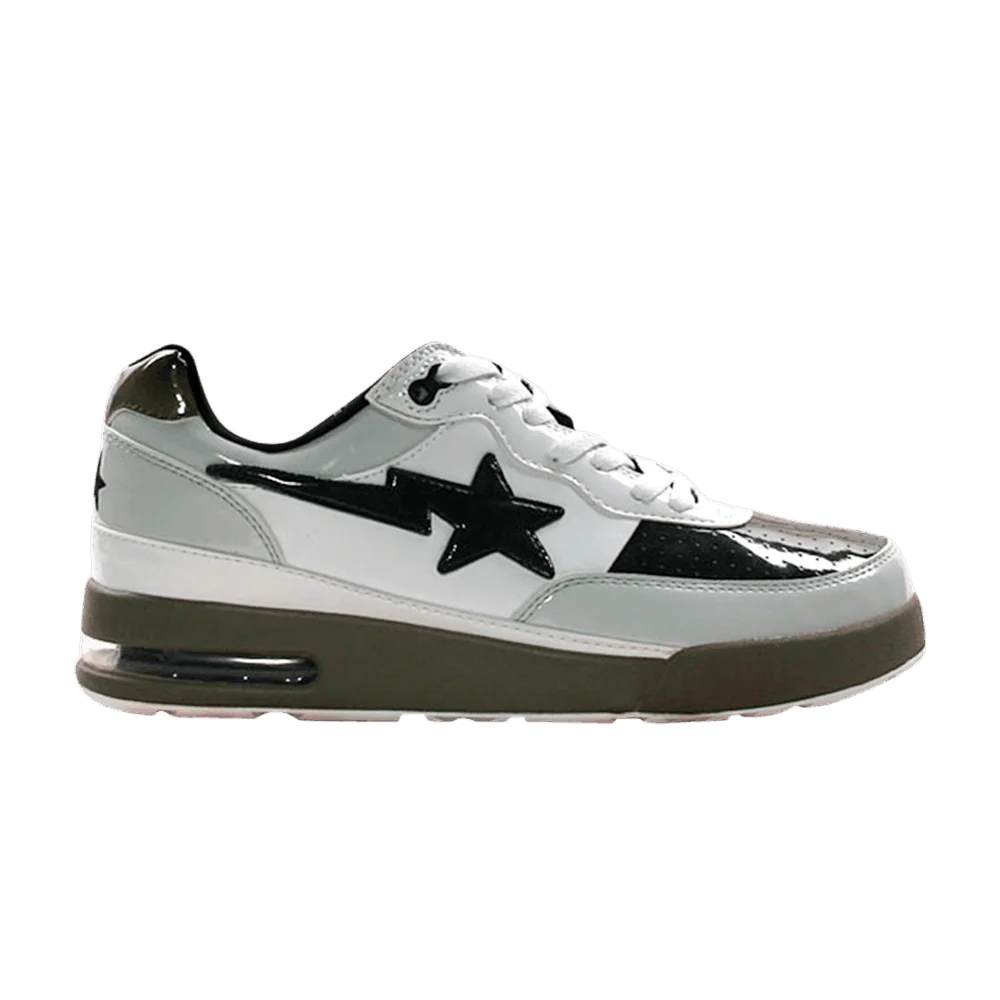 Кроссовки Bapesta Low 'White Grey'