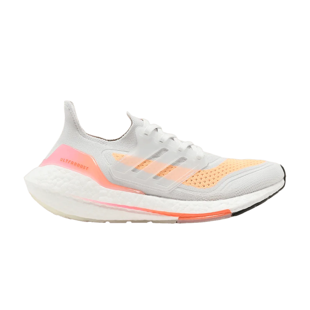 Krossovki-adidas-Wmns-UltraBoost-21-White-Acid-Orange