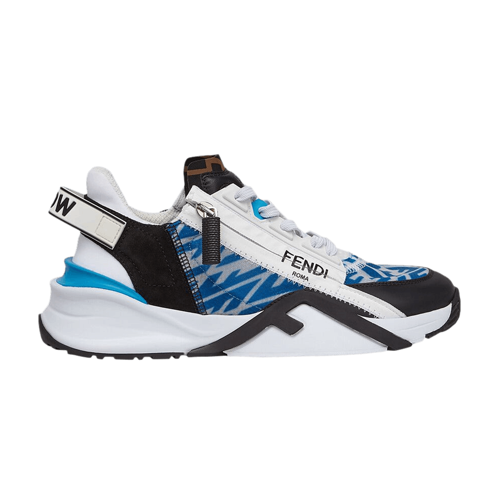 Кроссовки Fendi Wmns Flow FF Motif Low 'Light Blue'