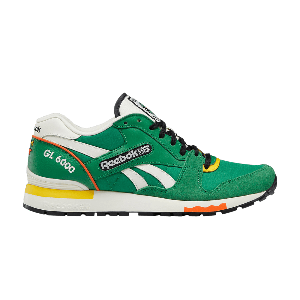 Кроссовки Reebok Keith Haring x GL 6000 'Dog and Human Heel Print'