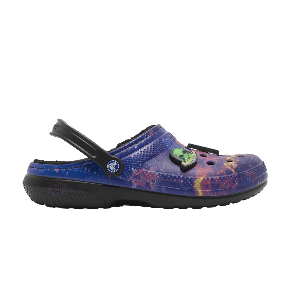 Кроссовки Crocs Ron English x Classic Lined Clog 'Area 54 - Galaxy'