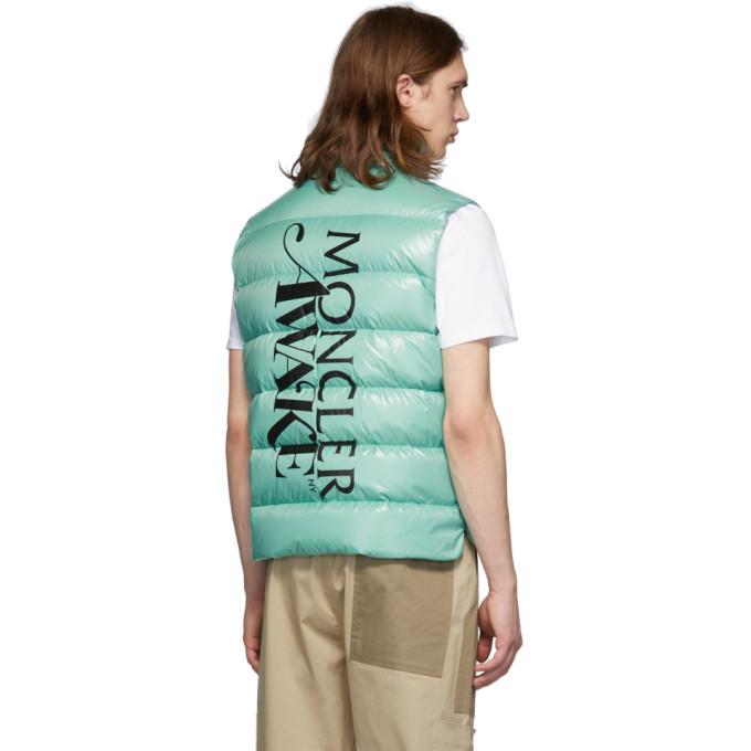 Жилет Awake x Moncler Parker Gilet Puffer Vest Light Green