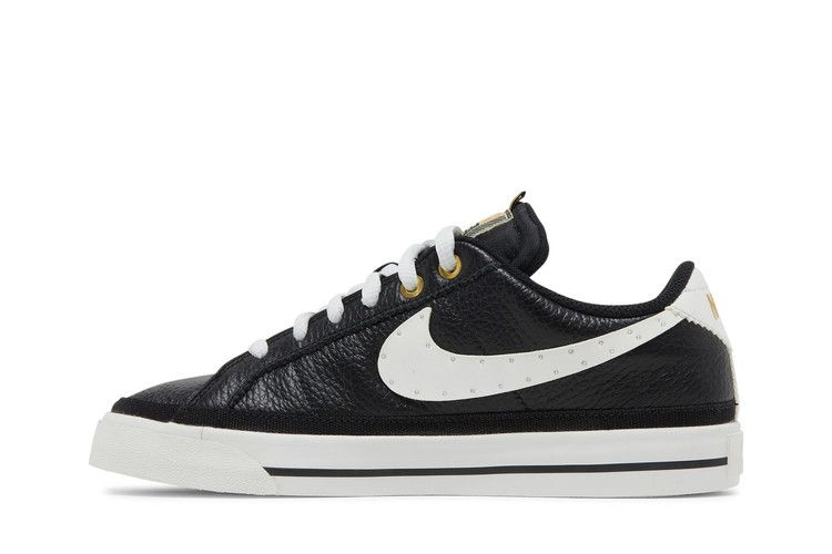 Кроссовки Serena Williams Design Crew x Nike Wmns Court Legacy 'Black Metallic Gold'