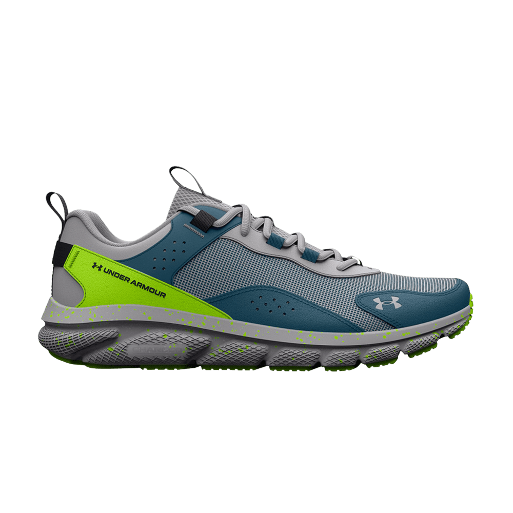 Кроссовки Under Armour Charged Verssert Speckle 'Mod Grey Lime Surge'