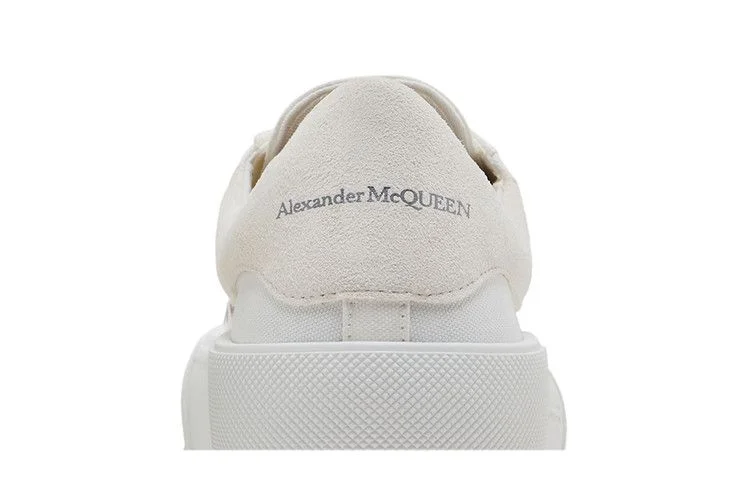 Кроссовки Alexander McQueen Deck Plimsoll 'White'