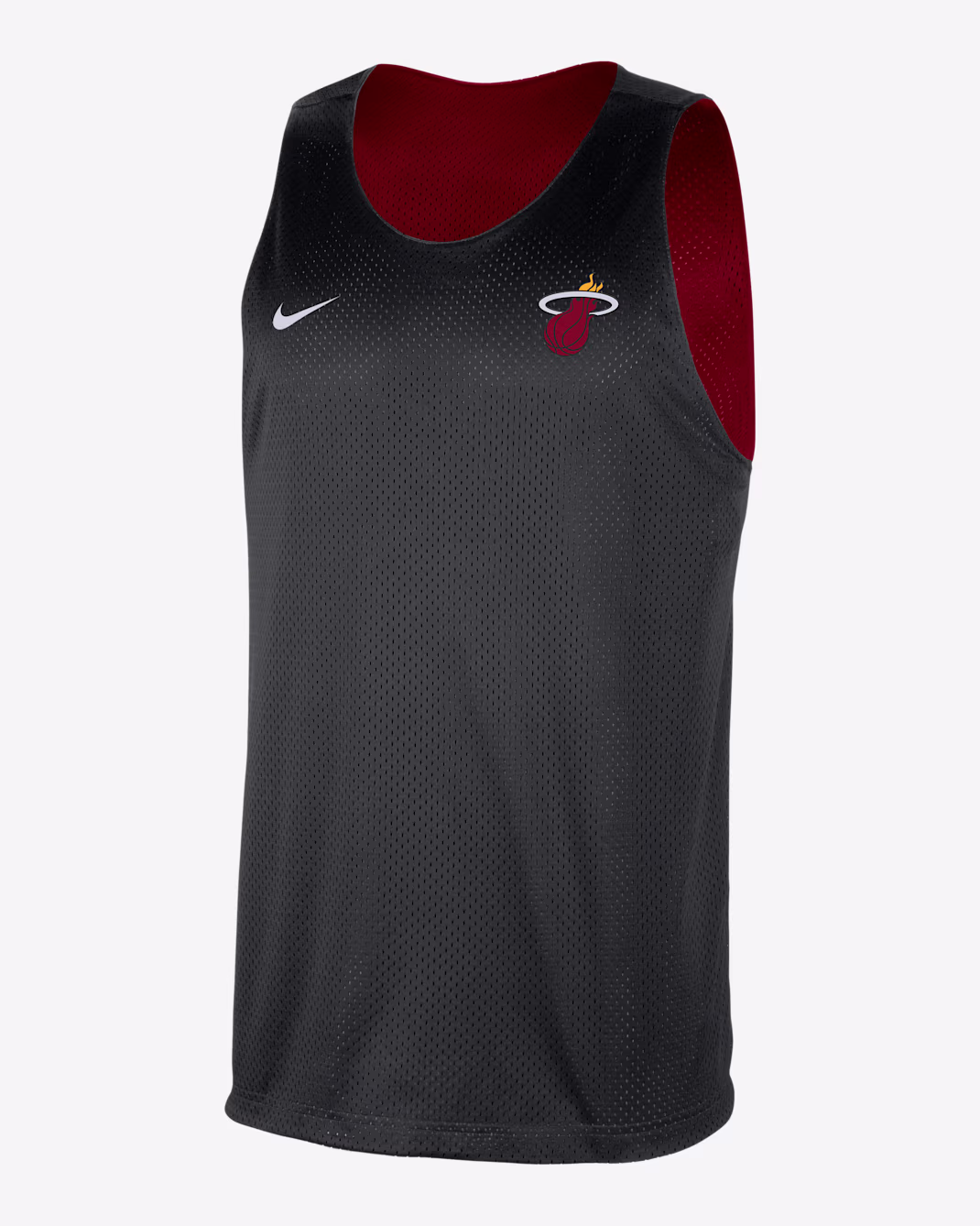 Тренировочное джерси Nike NBA Miami Heat Courtside Tough Red/Black/White