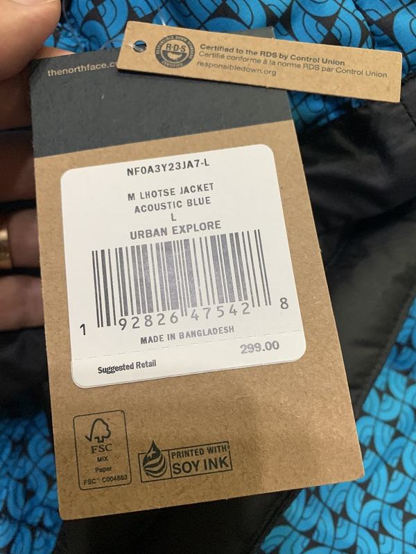 Пуховик The North Face Lhotse Acoustic Blue