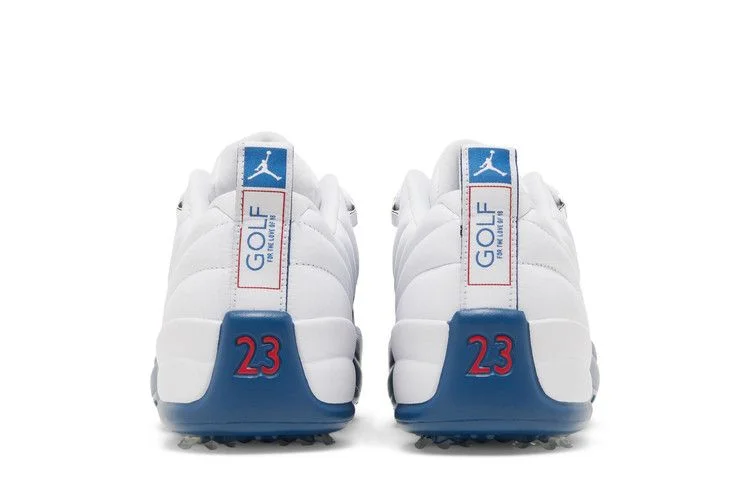 Кроссовки Air Jordan 12 Low Golf 'French Blue'