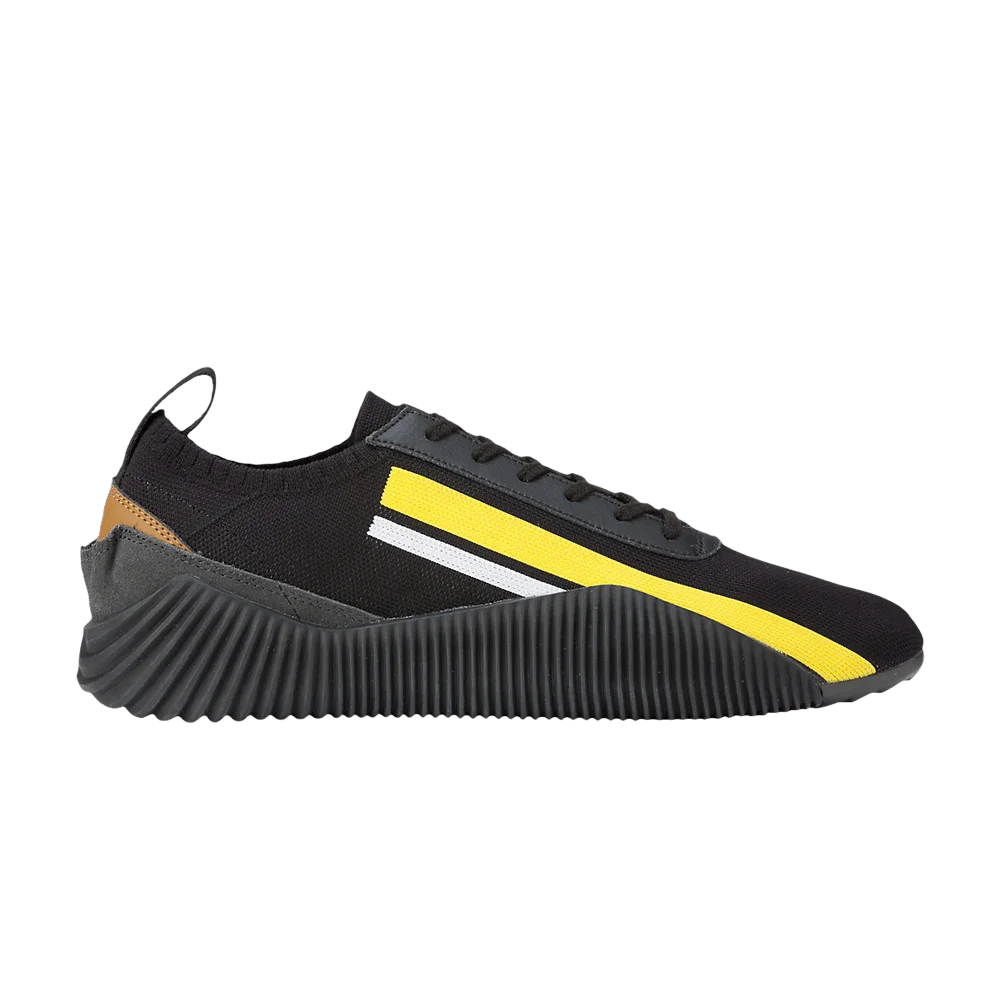 Кроссовки Onitsuka Tiger Acromount Knit 'Black Vibrant Yellow'