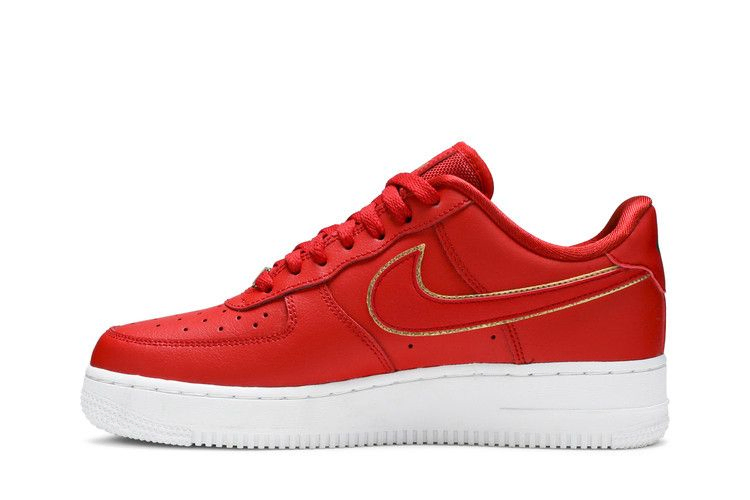 Кроссовки Nike Wmns Air Force 1 Low 'Red Gold Swoosh'