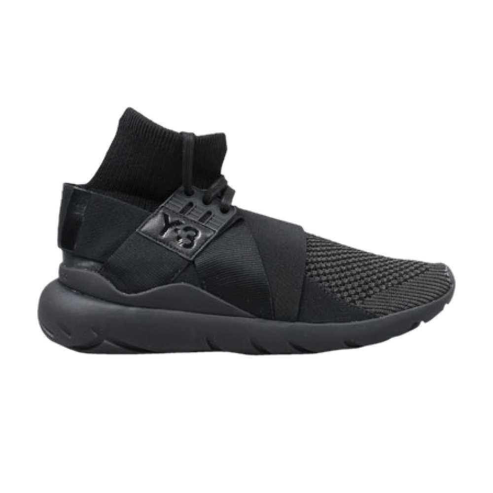 Кроссовки Adidas Y-3 Wmns Qasa Elle Lace Knit 'Triple Black'