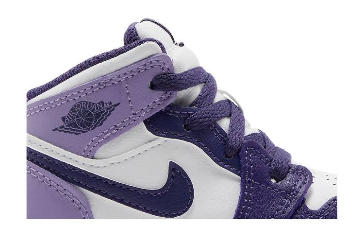 Кроссовки Air Jordan 1 Mid TD 'Sky J Purple'