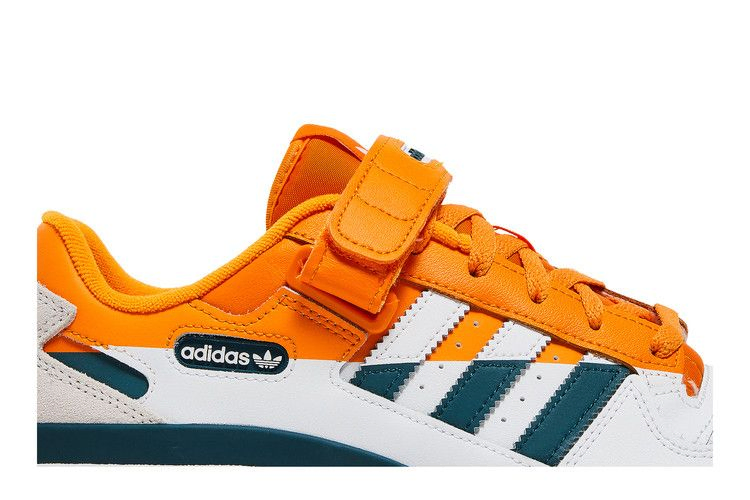 Кроссовки Adidas Forum Low Premium 'White Crew Orange Teal'