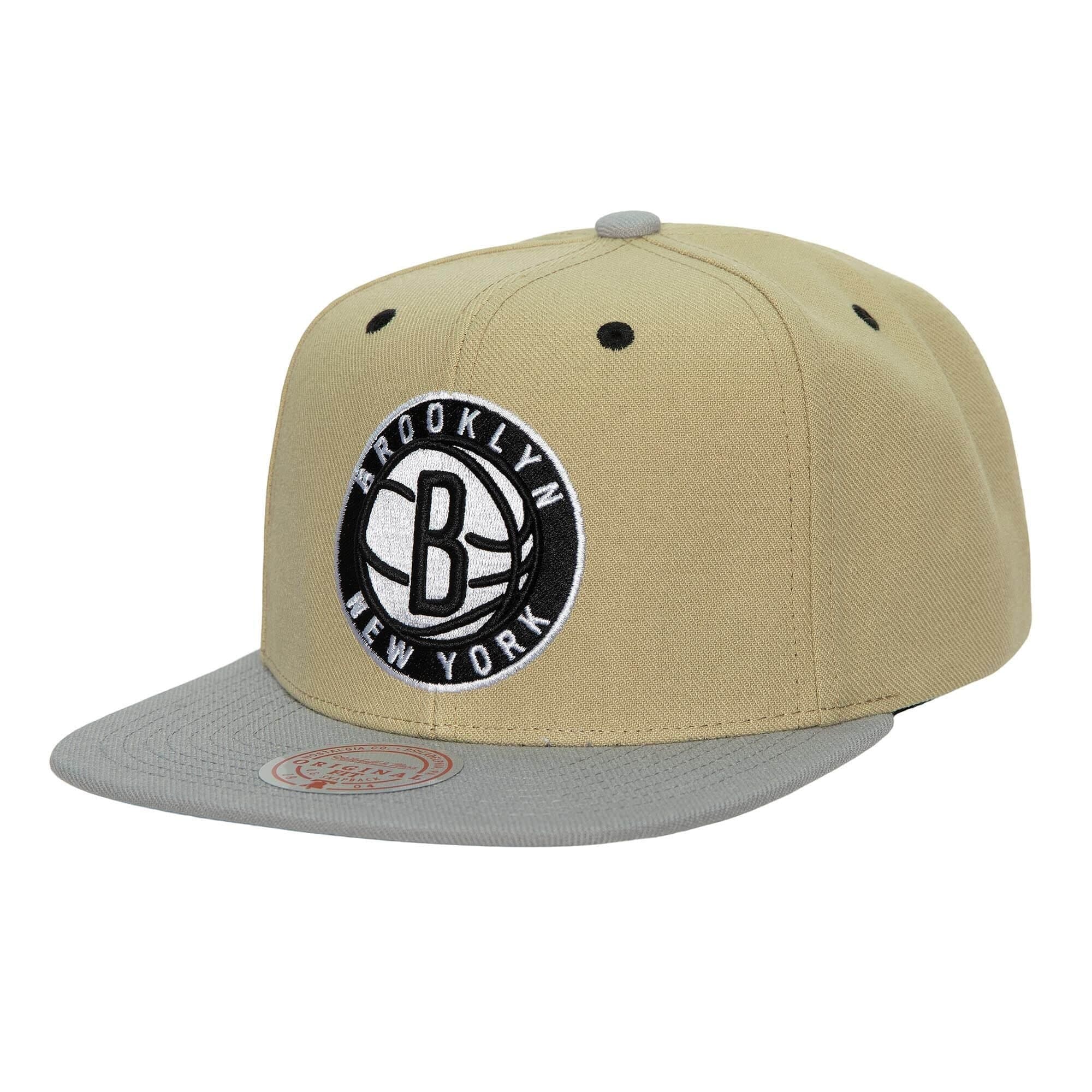 Бейсболка Mitchell & Ness Classic Canvas Snapback Brooklyn Nets Hat