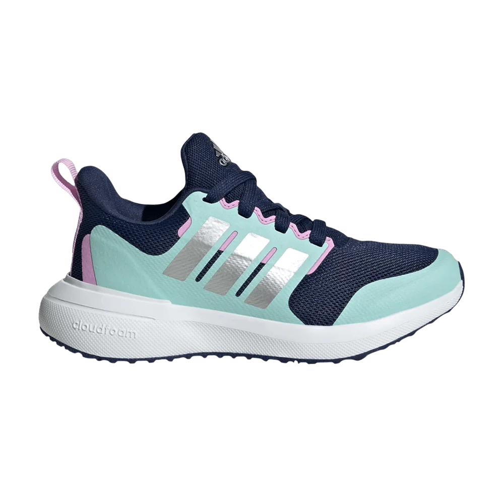 Кроссовки Adidas FortaRun 2.0 J 'Dark Blue Flash Aqua'