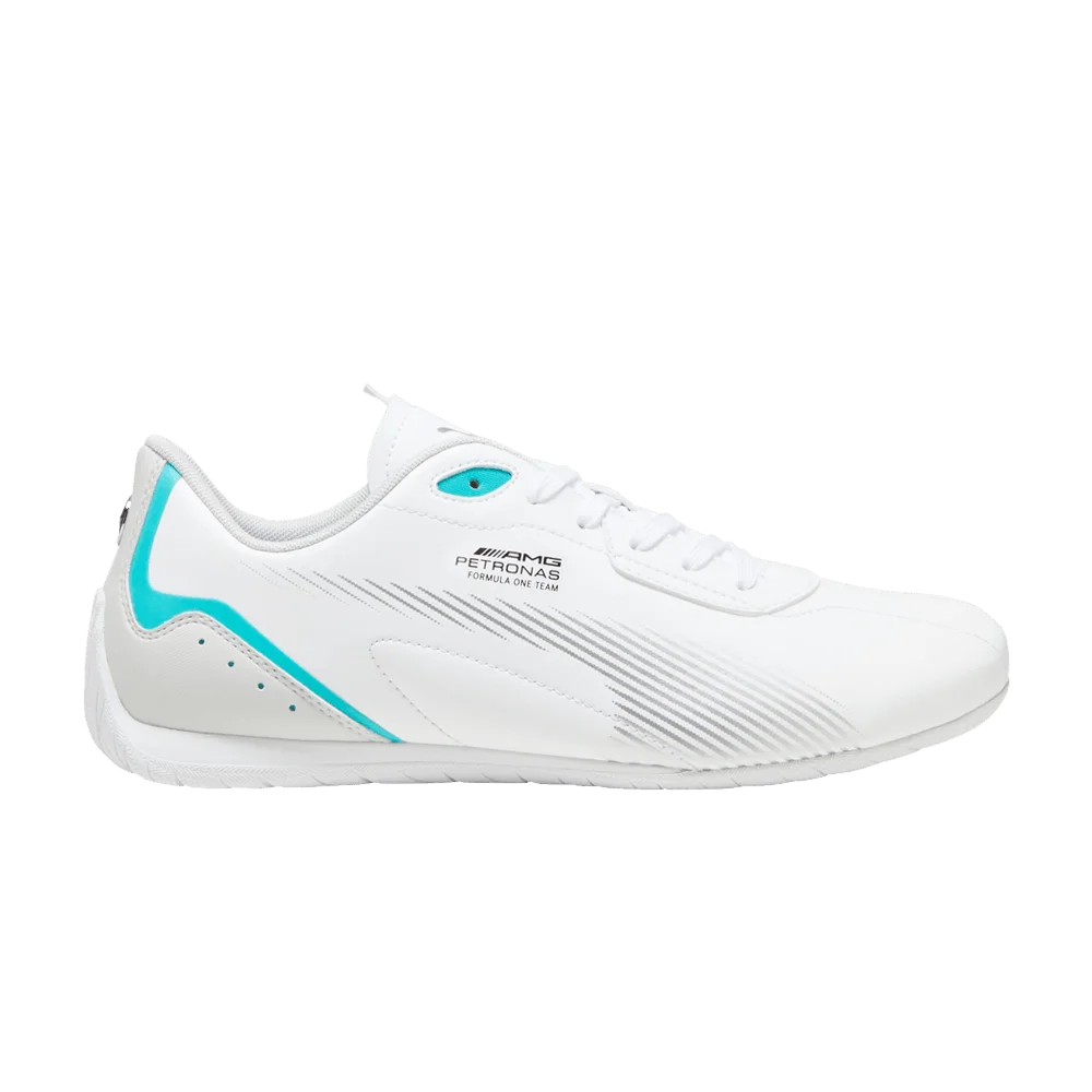 Krossovki-Puma-Mercedes-AMG-Petronas-F1-x-Neo-Cat-2.0-White-Sheen-Green