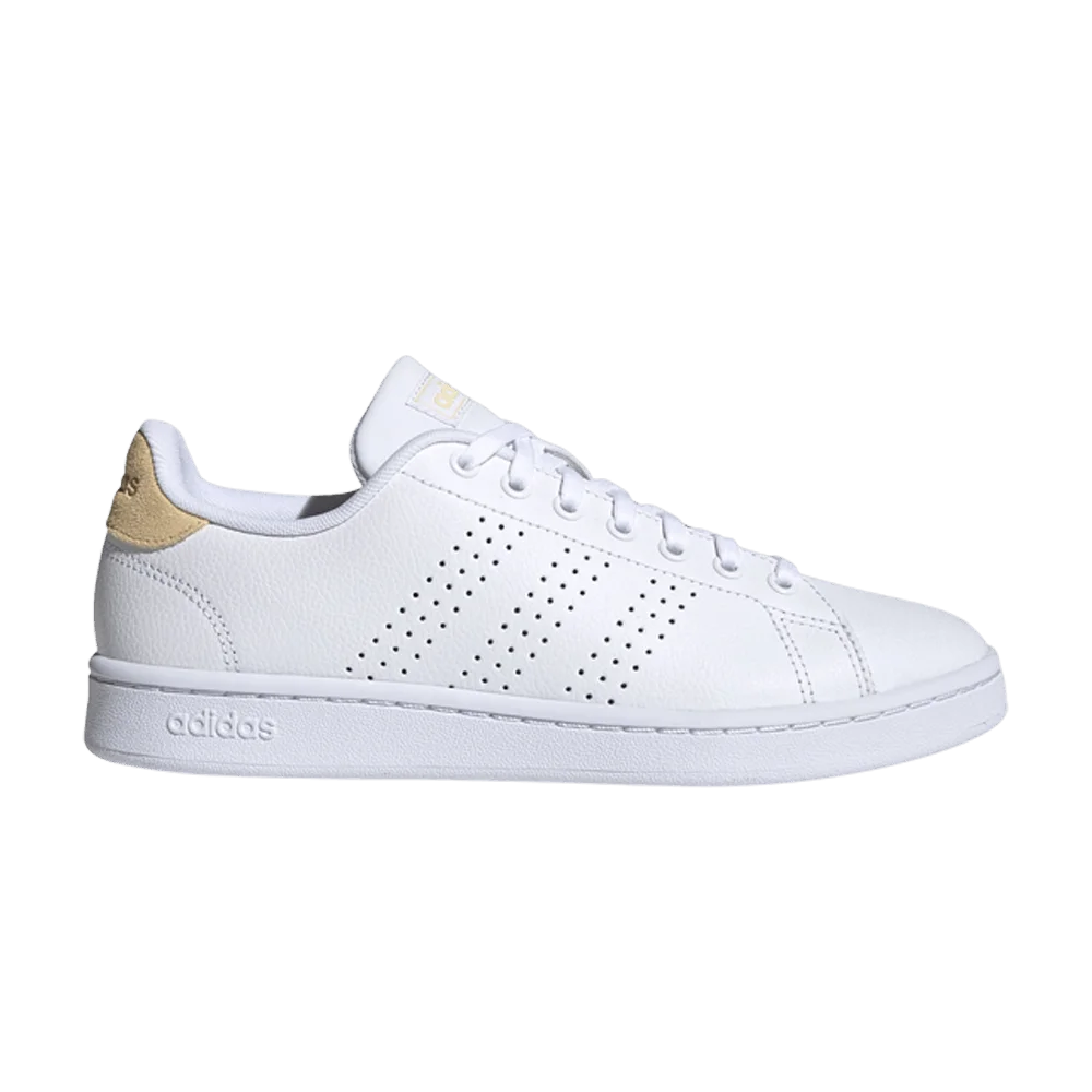 Krossovki-Adidas-Wmns-Advantage-White-Orange-Tint
